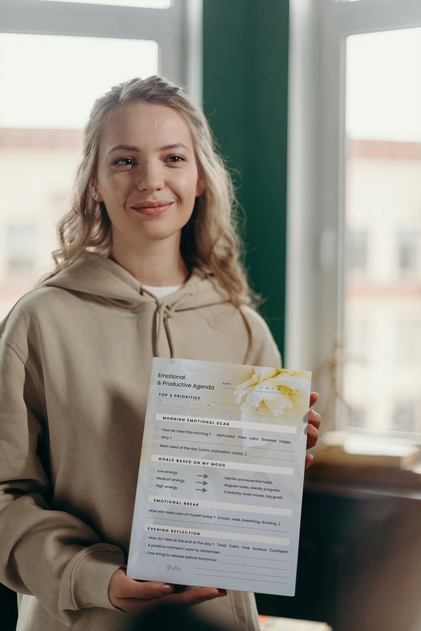 Emotional & Productive Planner - Daily Edition