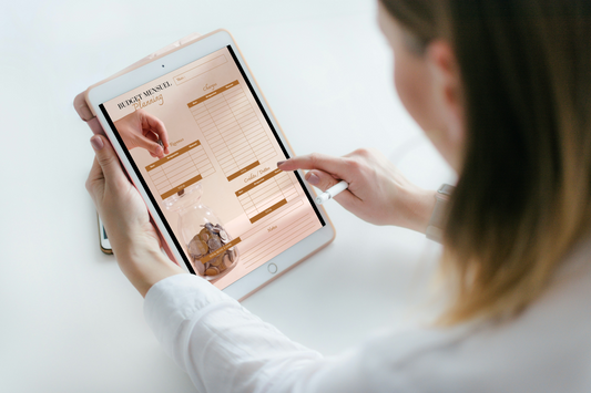 Planificateur de budget mensuel – PDF imprimable
