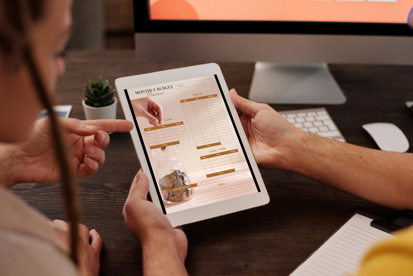 Monthly Budget Planner – Printable PDF