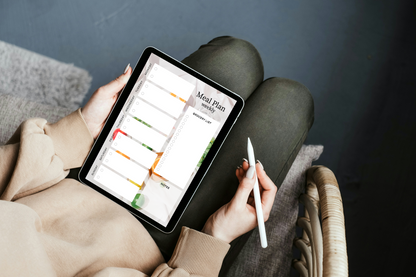Printable Weekly Menu – Digital Meal Planner